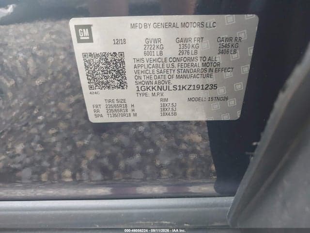 2019 GMC ACADIA SLT-1 9