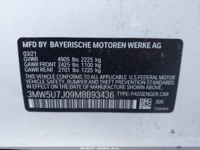 2021 BMW M340I 9