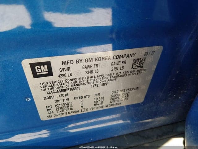 2017 BUICK ENCORE PREFERRED 9