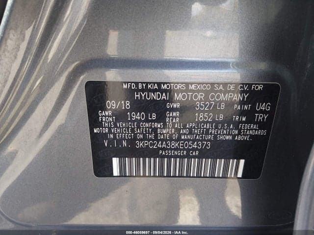 2019 HYUNDAI ACCENT SE 9