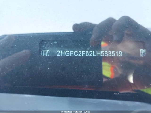 2020 HONDA CIVIC LX 9