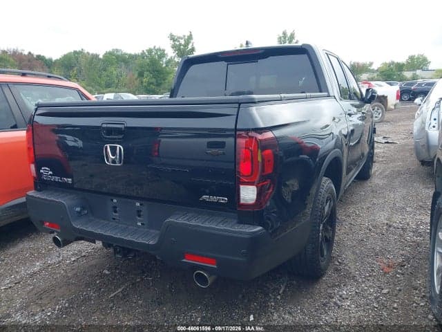 2021 HONDA RIDGELINE BLACK EDITION 4