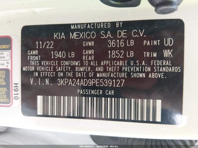 2023 KIA RIO S 9