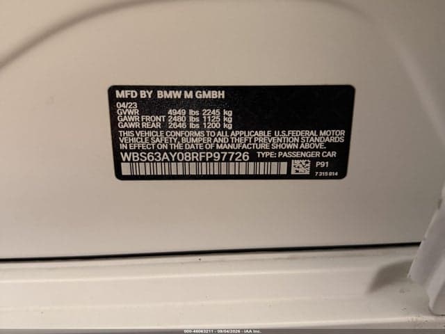 2024 BMW M3 CS 8
