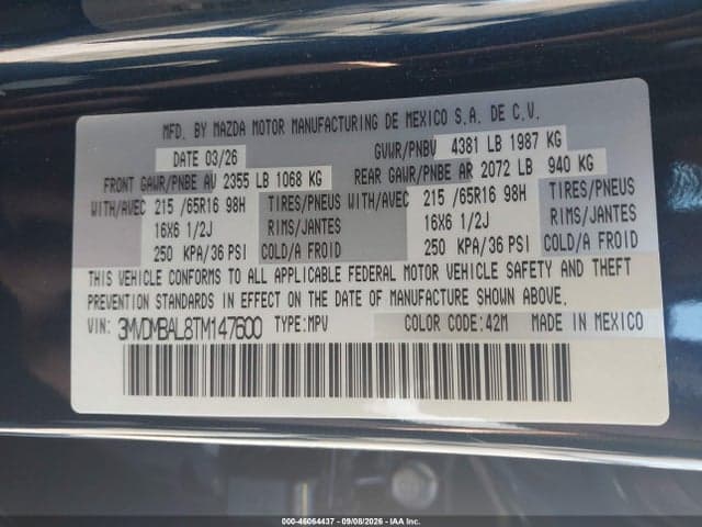2026 MAZDA CX-30 2.5 S 9