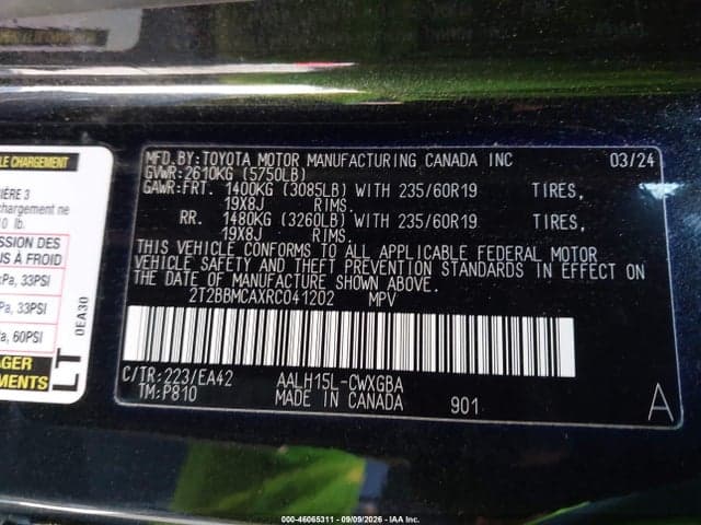 2024 LEXUS RX 350H PREMIUM 9
