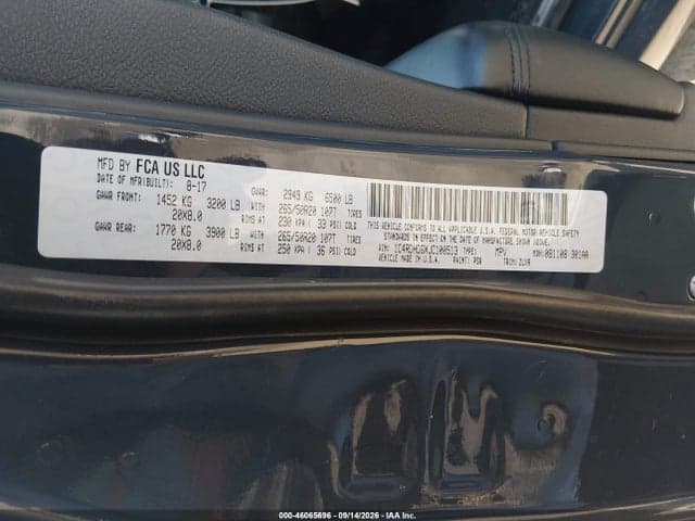 2018 DODGE DURANGO GT RWD 9