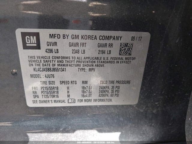 2018 BUICK ENCORE PREFERRED 9