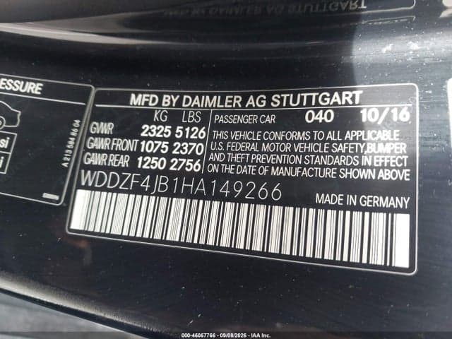 2017 MERCEDES-BENZ E 300 9
