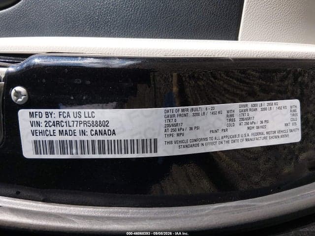 2023 CHRYSLER PACIFICA HYBRID TOURING L 9