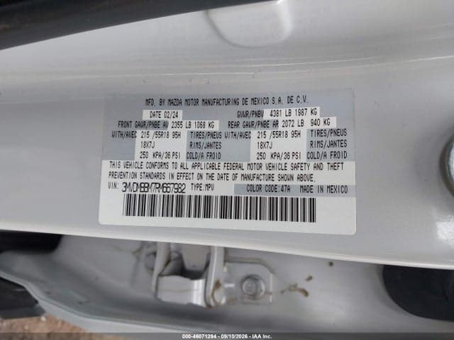 2024 MAZDA CX-30 2.5 S SELECT SPORT 9
