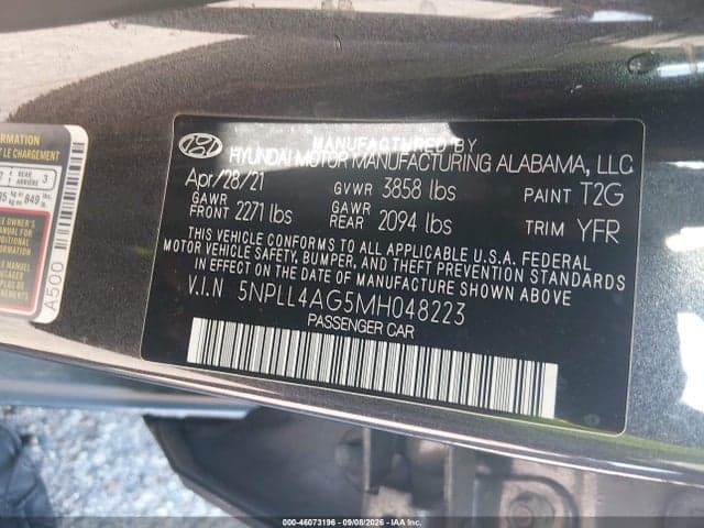 2021 HYUNDAI ELANTRA SE 9