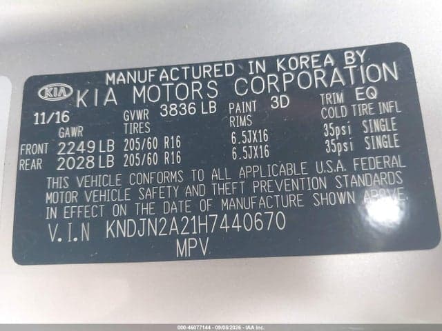 2017 KIA SOUL 9