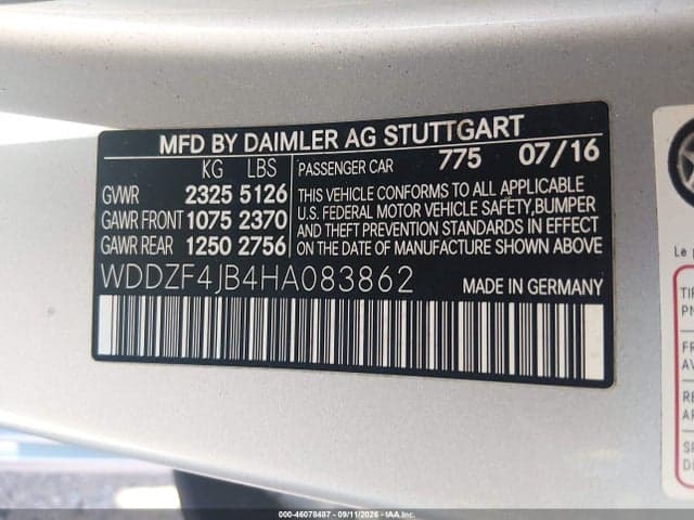2017 MERCEDES-BENZ E 300 9
