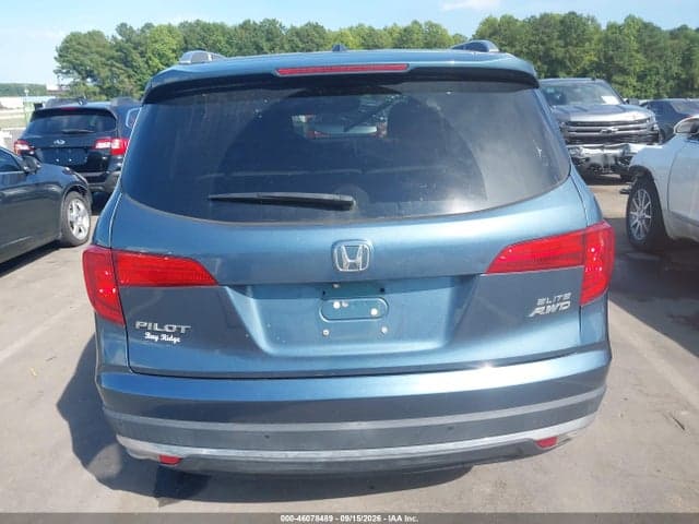 2017 HONDA PILOT ELITE 16