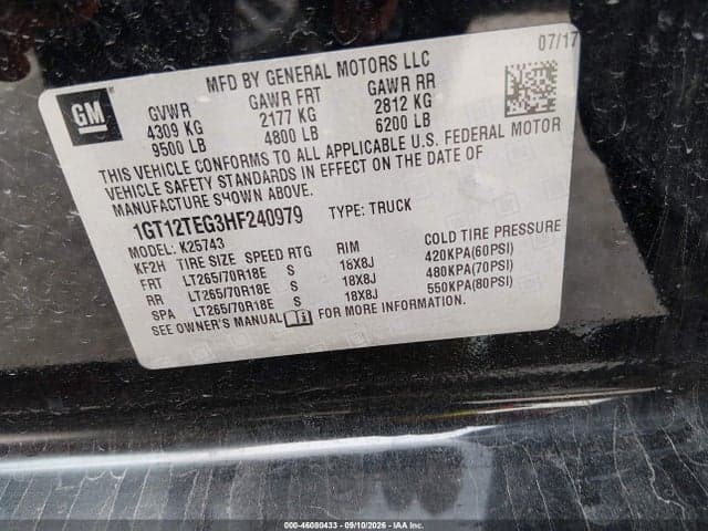 2017 GMC SIERRA 2500HD SLT 9
