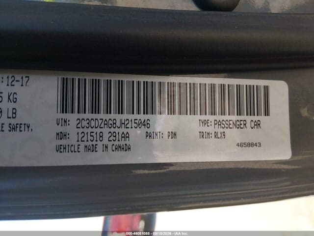 2018 DODGE CHALLENGER SXT PLUS 9