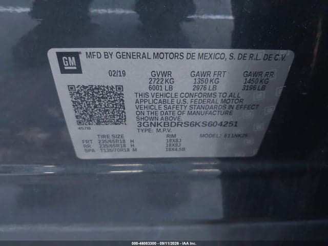 2019 CHEVROLET BLAZER 9