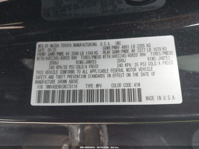 2025 MAZDA CX-50 2.5 S PREMIUM PLUS PACKAGE 9