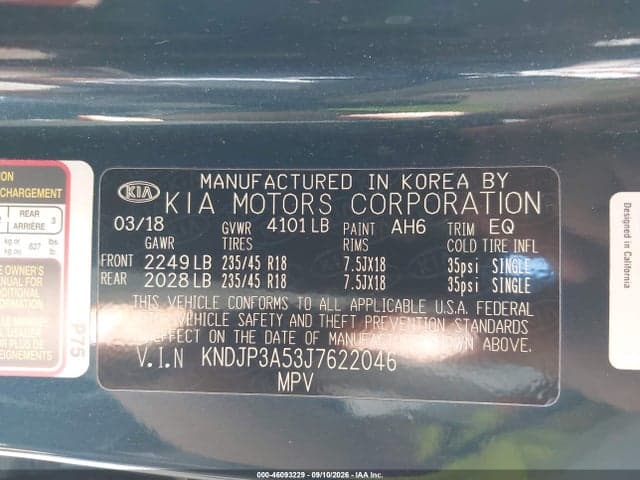 2018 KIA SOUL + 9