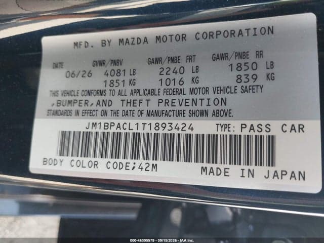 2026 MAZDA MAZDA3 2.5 S PREFERRED 9