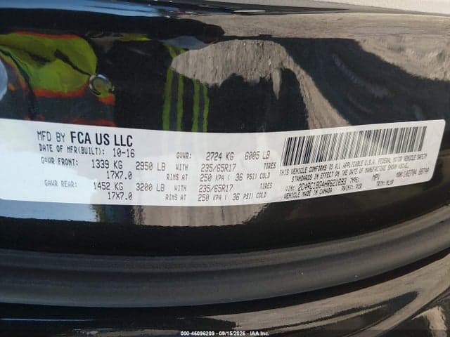 2017 CHRYSLER PACIFICA 9