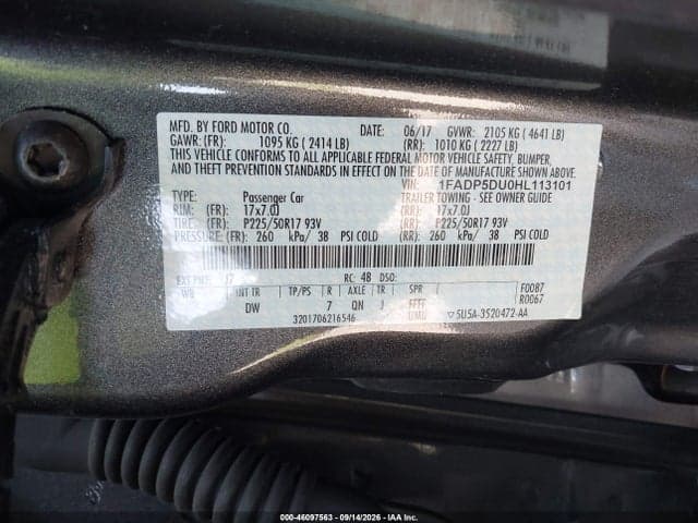2017 FORD C-MAX HYBRID TITANIUM 9