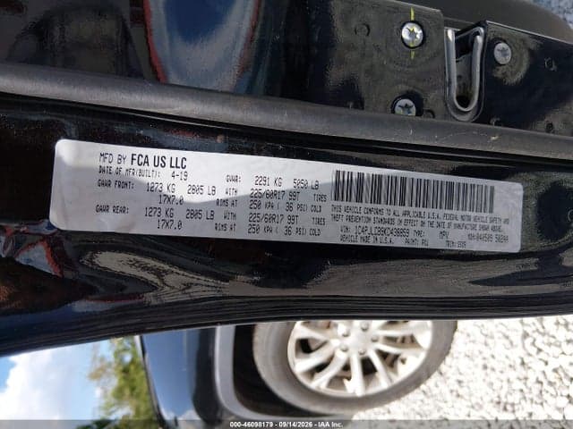2019 JEEP CHEROKEE LATITUDE FWD 9
