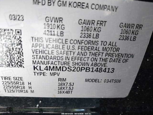 2023 BUICK ENCORE GX SELECT FWD 9