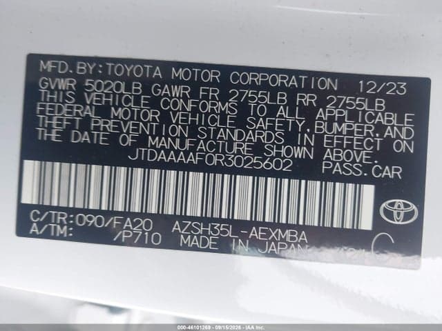 2024 TOYOTA CROWN XLE 9