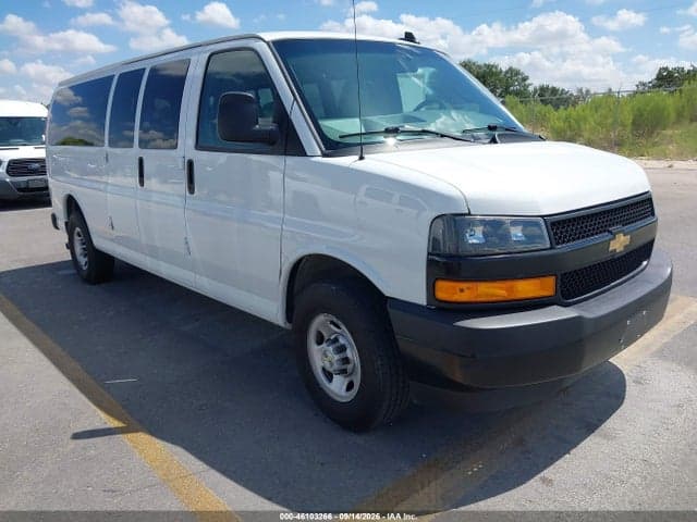 2024 CHEVROLET EXPRESS PASSENGER RWD 3500 EXTENDED WHEELBASE LS
