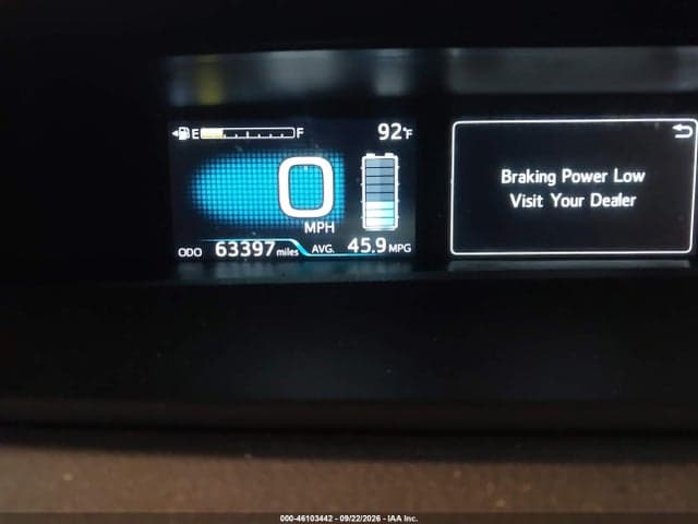 2017 TOYOTA PRIUS TWO 15