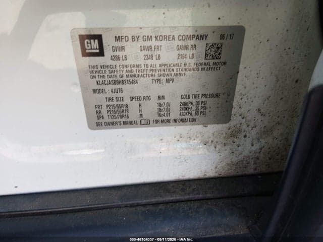 2017 BUICK ENCORE PREFERRED 9