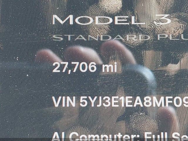 2021 TESLA MODEL 3 STANDARD RANGE PLUS REAR-WHEEL DRIVE 15