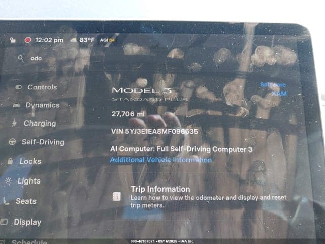 2021 TESLA MODEL 3 STANDARD RANGE PLUS REAR-WHEEL DRIVE 7
