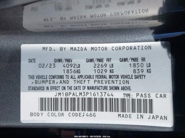 2023 MAZDA MAZDA3 2.5 S PREFERRED 9