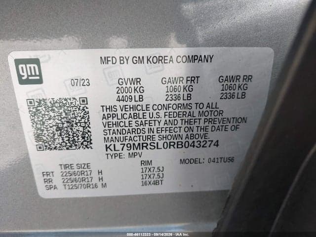 2024 CHEVROLET TRAILBLAZER AWD LT 9