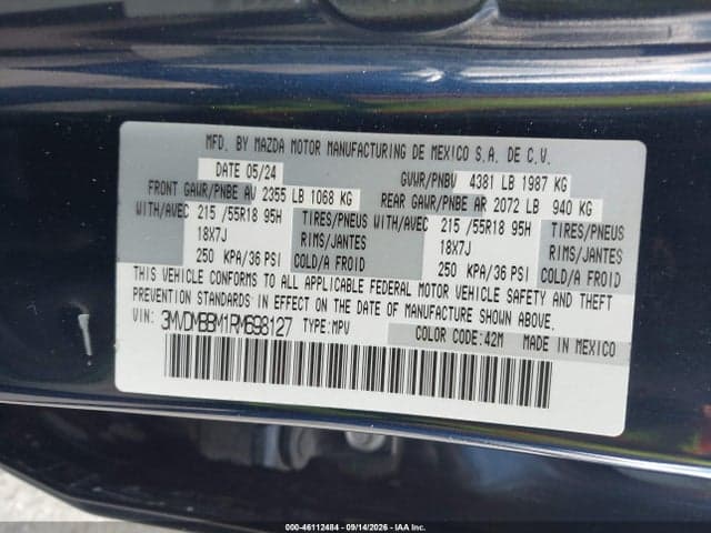 2024 MAZDA CX-30 2.5 S SELECT SPORT 9