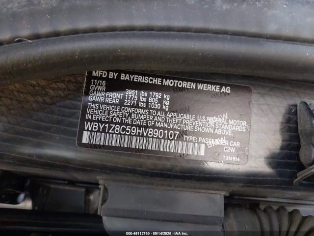 2017 BMW I3 94 AH W/RANGE EXTENDER 9