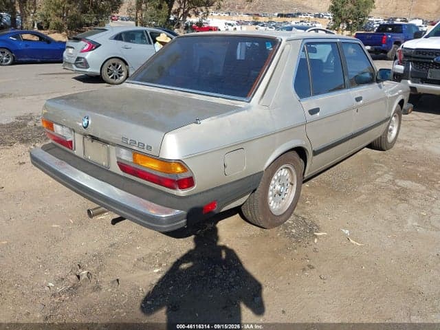 1986 BMW 528 E 4