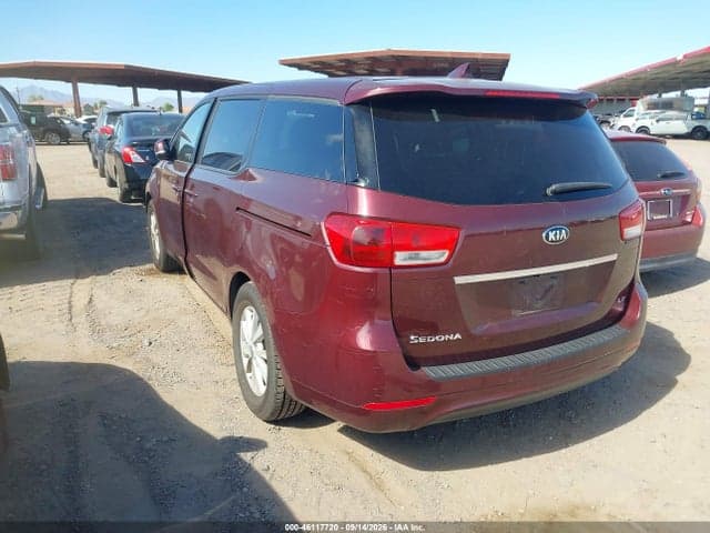 2017 KIA SEDONA LX