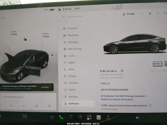 2025 TESLA MODEL 3 LONG RANGE ALL-WHEEL DRIVE 7