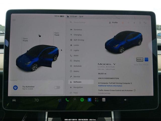 2021 TESLA MODEL Y LONG RANGE DUAL MOTOR ALL-WHEEL DRIVE 7