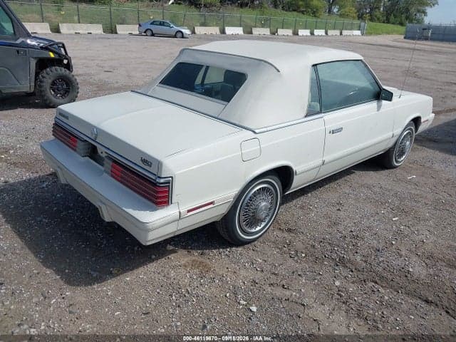 1984 CHRYSLER LEBARON 4