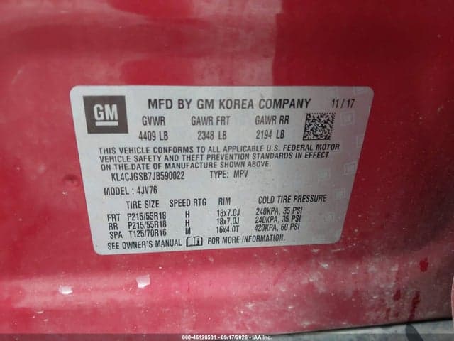 2018 BUICK ENCORE ESSENCE 9