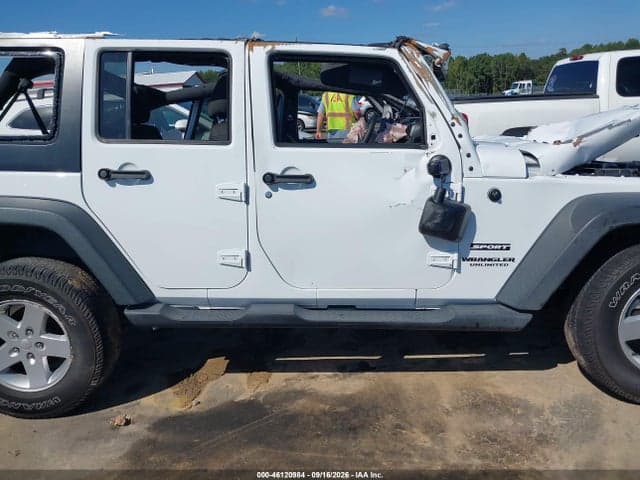 2017 JEEP WRANGLER UNLIMITED SPORT 4X4 13