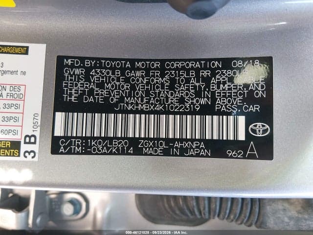 2019 TOYOTA C-HR LIMITED 9