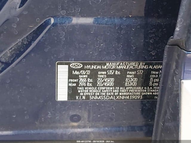 2022 HYUNDAI SANTA FE CALLIGRAPHY 9
