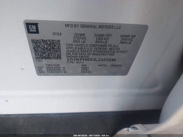 2020 CADILLAC XT6 AWD SPORT 9