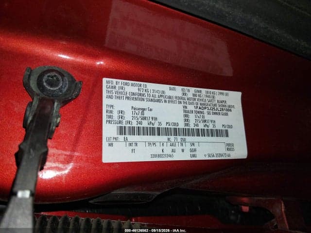 2018 FORD FOCUS TITANIUM 9